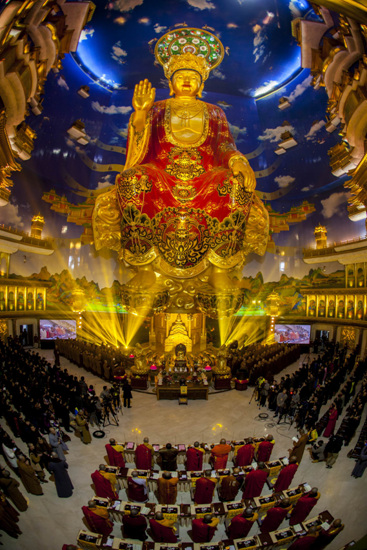 住四钻特色禅意龙华精舍,含230元门票:龙华寺兜率天宫 大香林