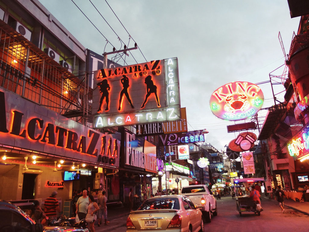 曼谷牛仔街图片