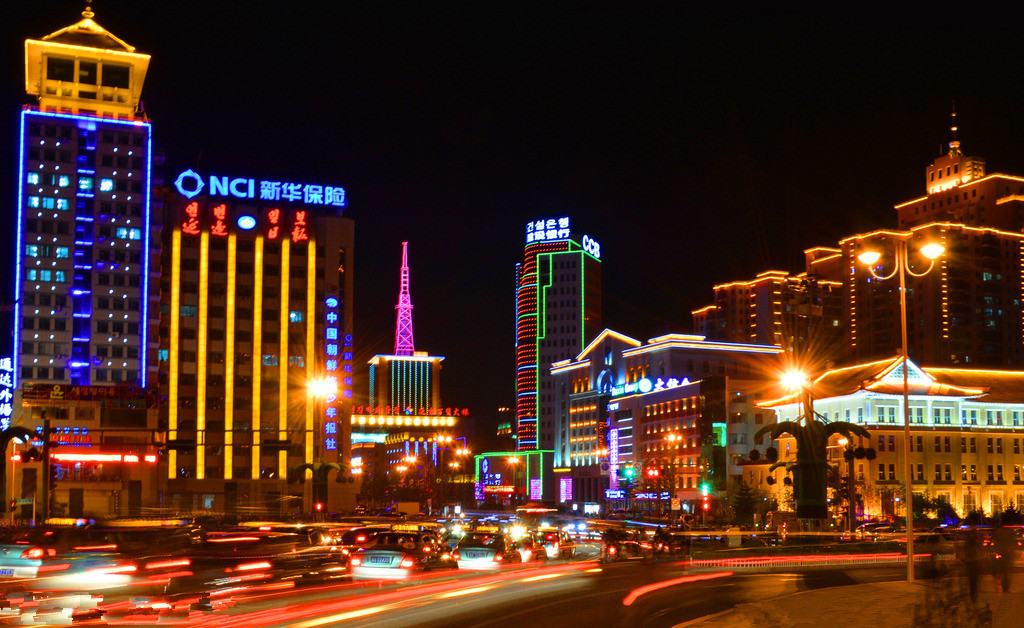           延吉夜景