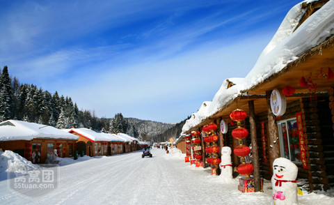 冰城哈尔滨,亚布力滑雪,童话世界-雪乡,奇幻魔界,长白山,万达小镇