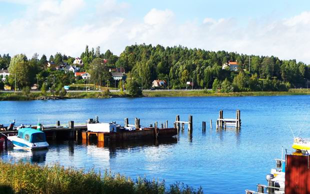 瑞典维姆布湖畔图片