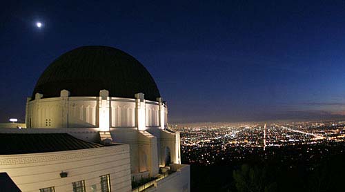 洛杉矶夜景天文台图片
