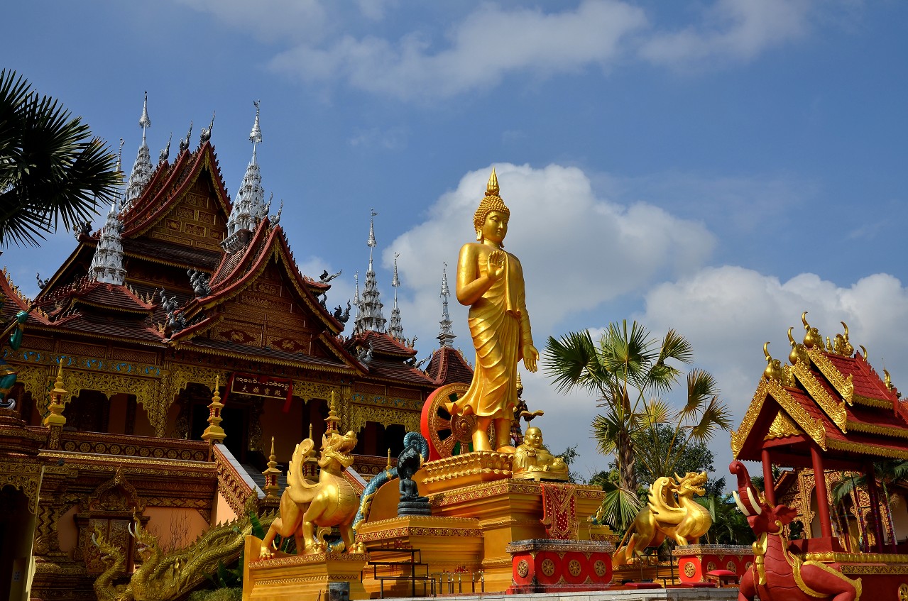 云南西双版纳万达乐园,中缅边境4晚5日跟团游(直飞版纳)