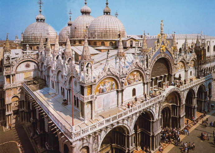 罗马圣马可教堂图片