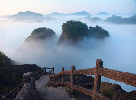 武夷山九曲溪,廈門鼓浪嶼,永定土樓5晚6日遊(雙高一飛)