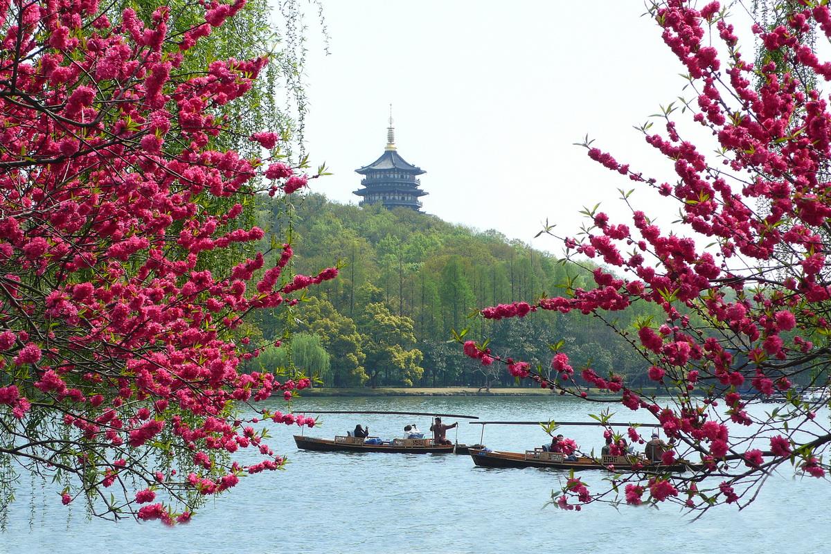 【联合假期】l145杭州西湖 西溪湿地 洪园 画舫观景一日游