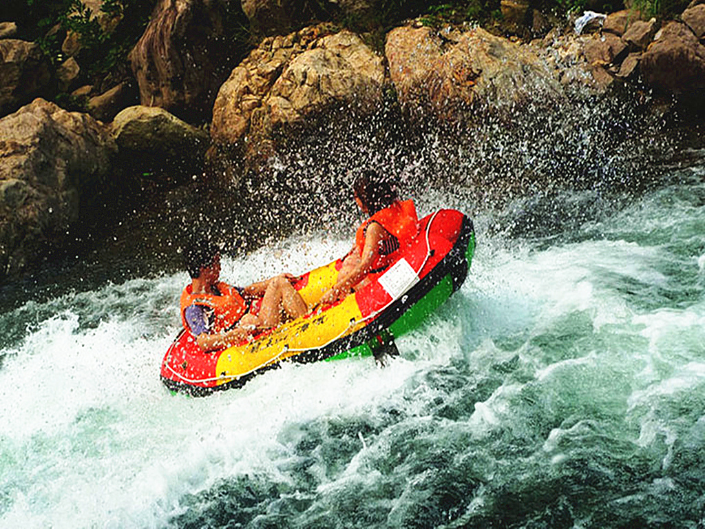 临安大明山,仙山谷皮划艇激浪漂流 1晚2日跟团游(入住农家赠送1早1