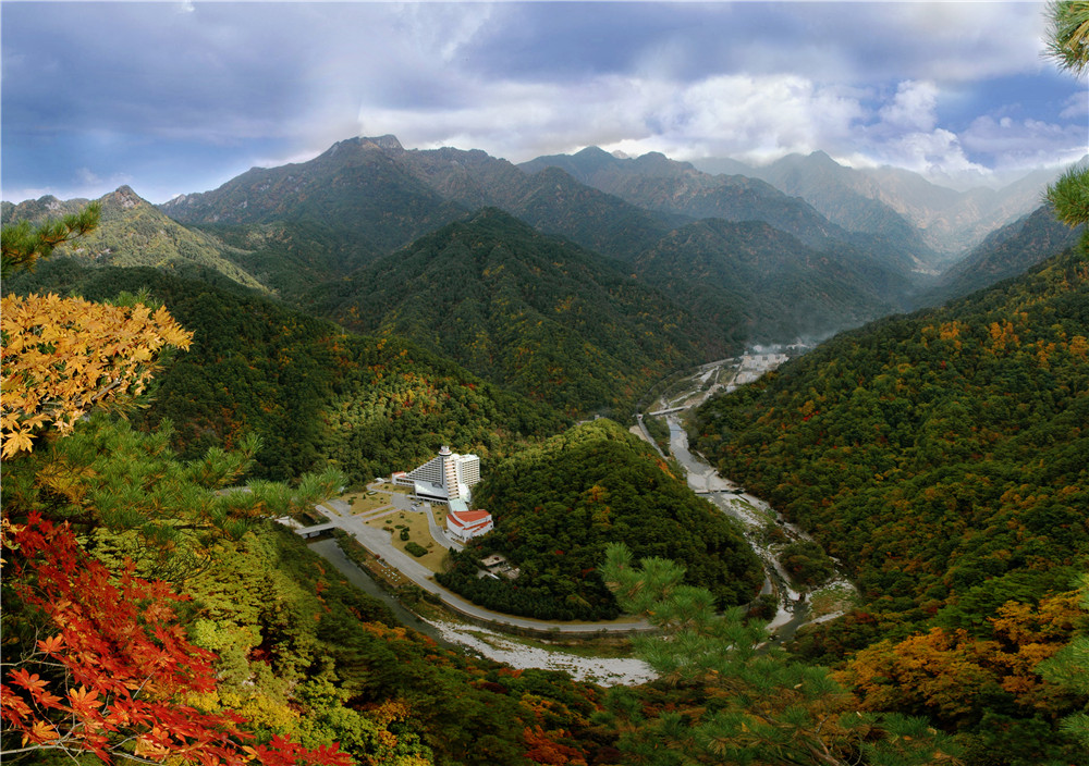 朝鲜妙香山地图图片