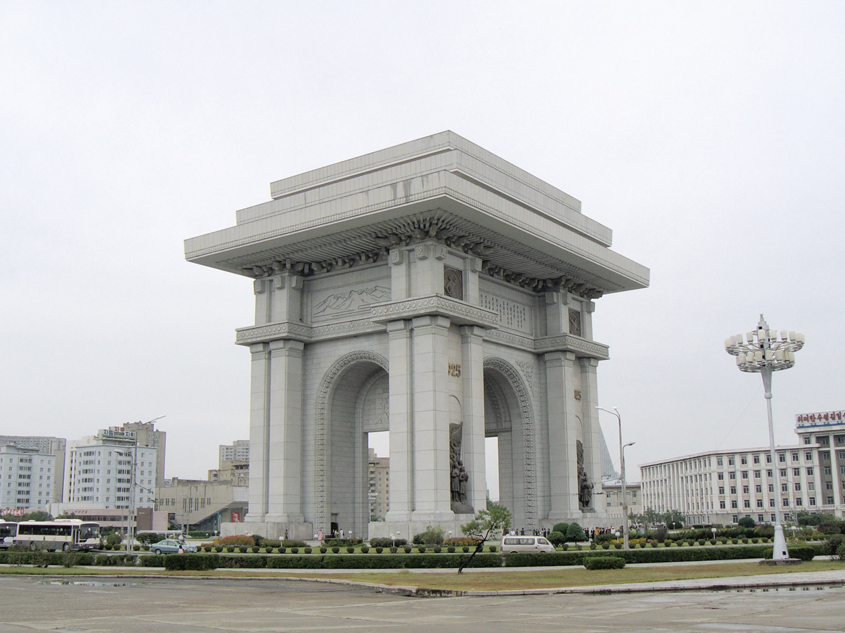 朝鲜代表性建筑图片