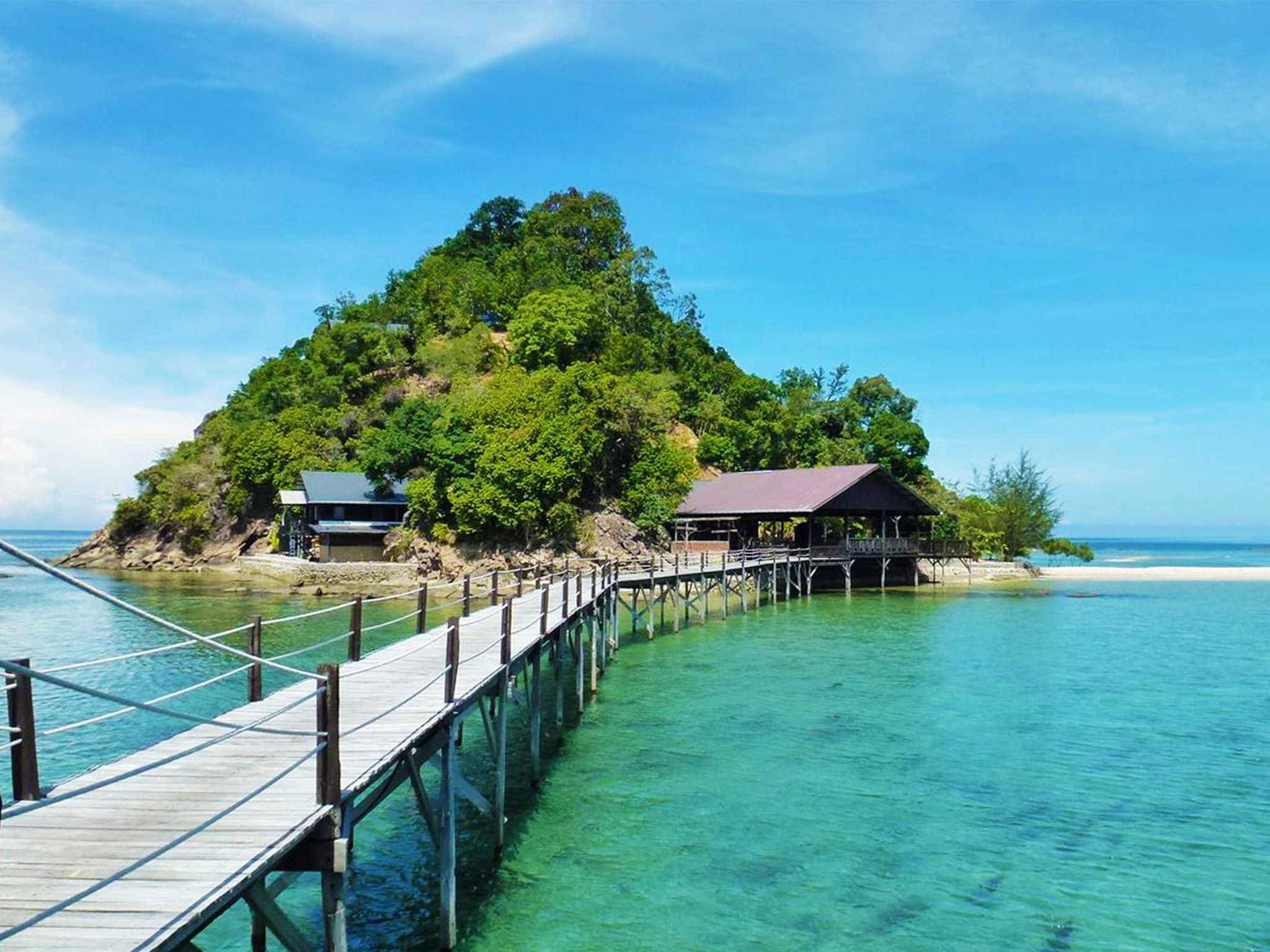 沙巴忘忧岛5晚5日游(ak直飞,全程四星酒店,忘忧岛无限次浮潜,邂逅小丑