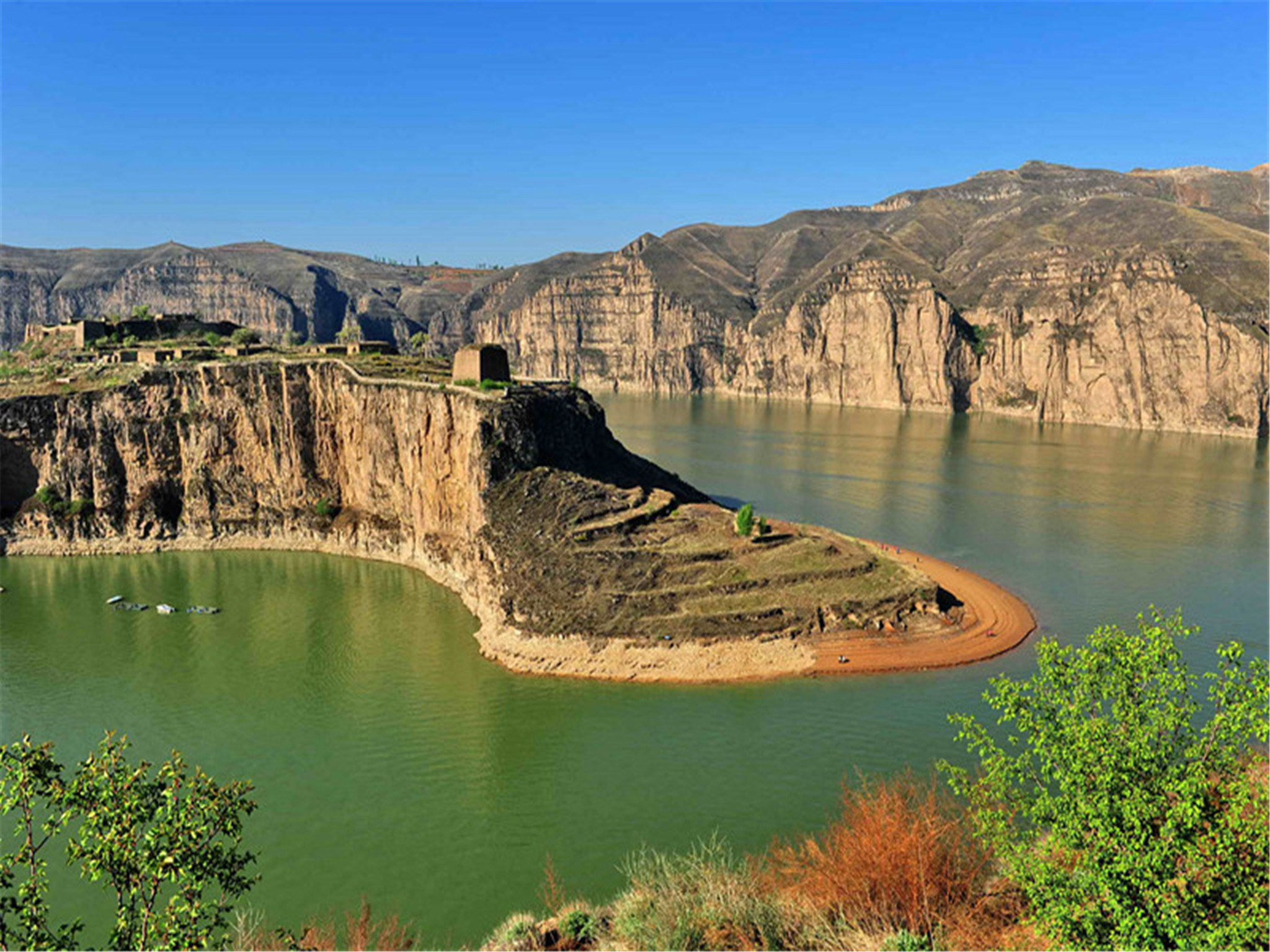  山西黄河老牛湾 芦芽山双高3日游>悬棺栈道,情人谷嗨玩摄影天堂,升级