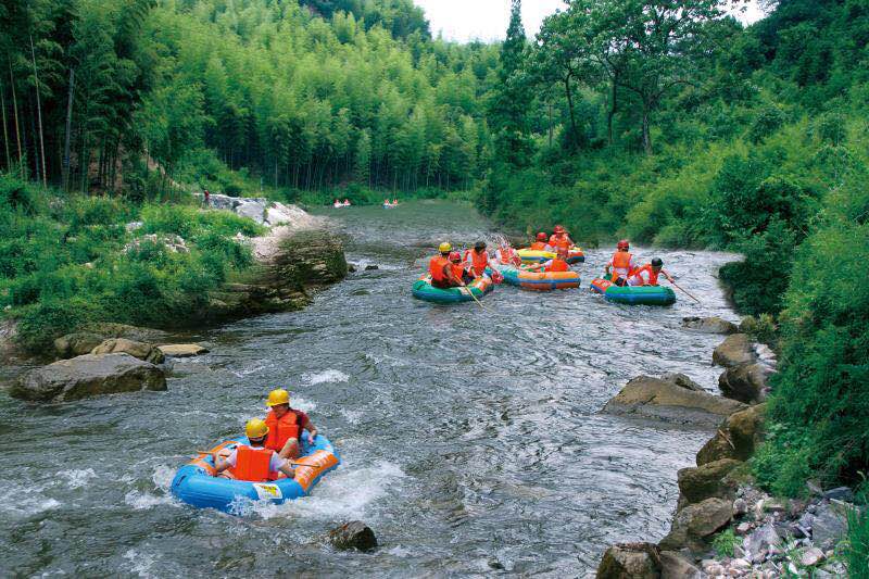 【暑期】【皮皮激情漂流季】余杭仙山谷激浪漂流1日游