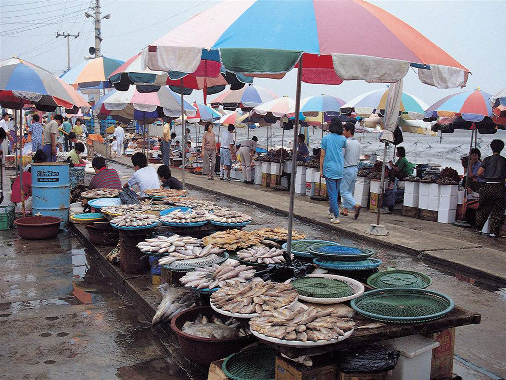吕四海鲜市场图片