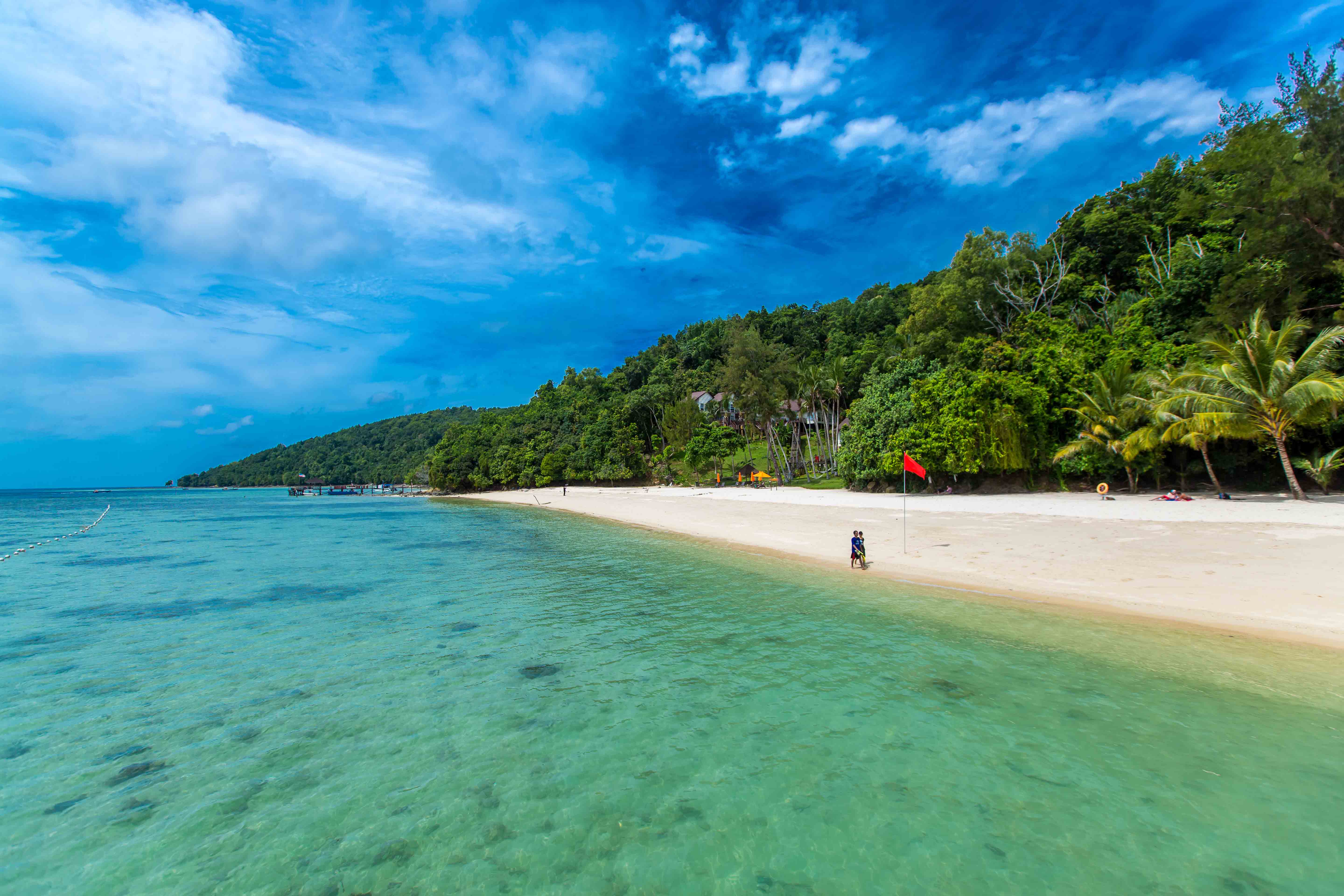 沙巴6日4晚跟团游上海直飞彩虹岛市区精华游第一沙滩日落特产巡礼含1